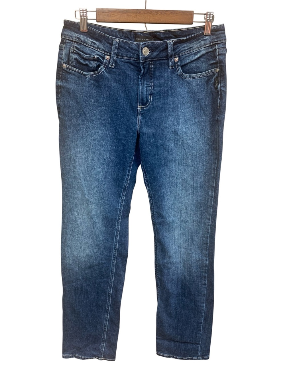 Silver Jeans Medium Blue Suki Straight Women's Jeans W29/L31